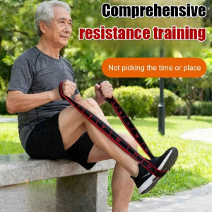 Middle-aged And Elderly Workout Resistance Bands Waist Legs  Exercise Band Yoga and Strength Training Rehabilitation training
