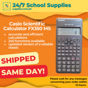 Casio Calculations FX 350 MS 240 Functions 2 Line Display 2nd Edition original Casio