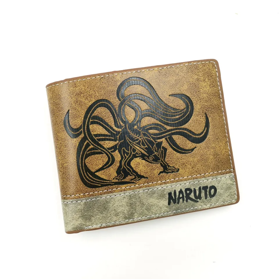 Bifold Wallet Kakashi Wallet Anime Naruto Shippuden Konoha Short Wallet  Hatake Kakashi Anime