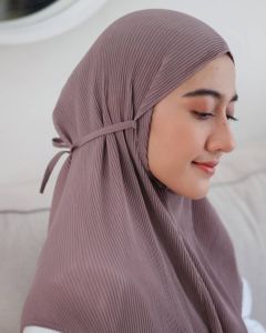 JILBAB BERGO TALI PLISKET / BERGO MARYAM PLISKET LIDI / KERUDUNG BERGO PLISKET / JILBAB BERGO PLISKET