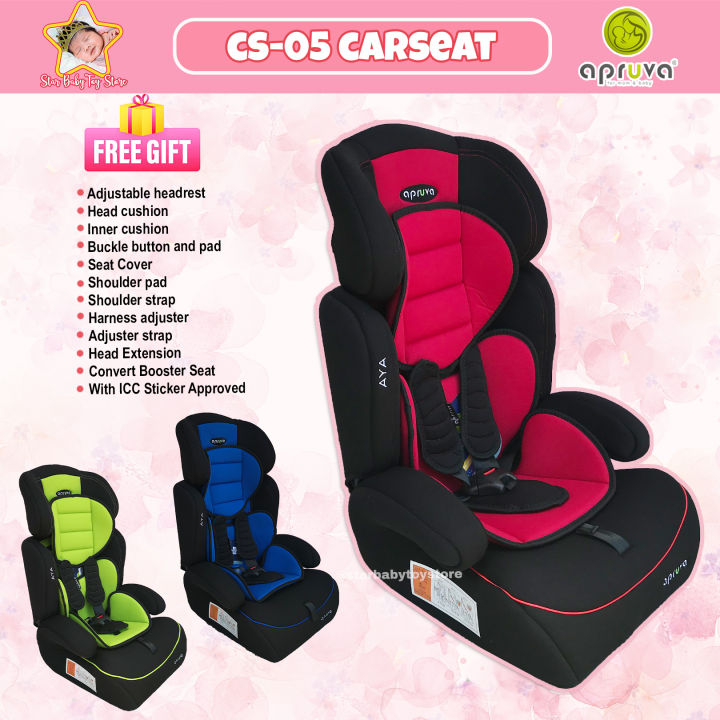 Apruva booster 2025 car seat