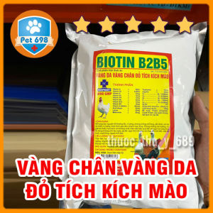 VÀNG CHÂN VÀNG DA ĐỎ TÍCH KÍCH MÀO 1kg Mọc lông nhanh đỏ tích kích mào tăng hấp thụ dinh dưỡng cho gia cầm thủy cầm