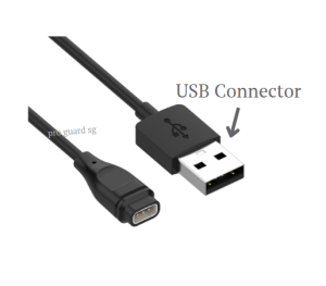 [SG] Charger Coros PACE 3 PACE 2 APEX APEX 2 Pro VERTIX VERTIX 2 2S Replacement USB Charging Cable