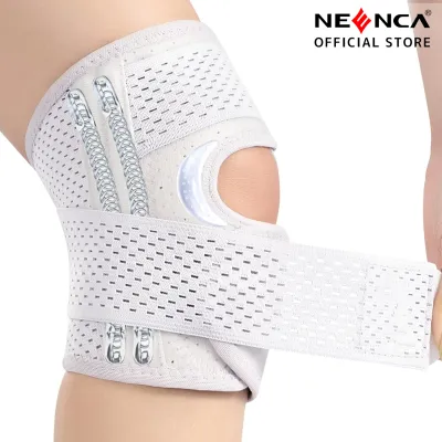 Neenca Băng cố định gối cho phụ nữ và nam giới với xương bánh chè miếng gel cân bằng hai bên cho meniscus nước mắt acl MCL viêm khớp Giảm đau đầu gối thoáng khí điều chỉnh được phục hồi chấn thương bảo vệ đầu gối