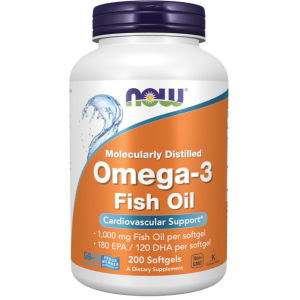 Viên uống dầu cá Omega-3 NOW Foods – 180 EPA / 120 DHA – Hỗ trợ tim mạch não bộ mắt – Hàng Mỹ - ✔ Dầu cá tinh khiết Molecularly Distilled giúp loại bỏ kim loại nặng    ✔ Không chứa thủy ngân độc hại    ✔ Không chứa chất bảo quản độc hại    ✔ Viên nang m