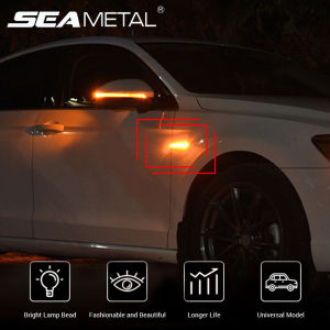 1 Cặp Đèn Báo Rẽ Đánh Dấu Bên Hông Xe Ô Tô Đèn LED Báo Động Chống Nước Phổ