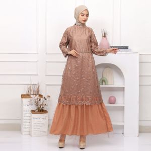 NEW MODEL PARAMITA DRES LEBARAN & PESTA KONDANGAN DRESS WANITA KEKINIAN