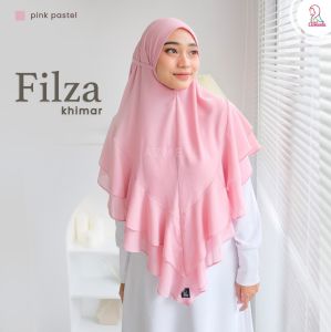 Azmeela Khimar Filza Ruffle Instant Soft Pad