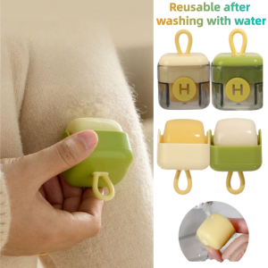 Washable Clothes Hair Sticky Roller Hair Removal Reusable Portable Roller Eliminator Brush Manual Lint Roller for Home Powerful Dust Removal and Hair Removal