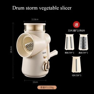 Hanson8 New Household Meat Cutter Manual Adjustable Grater Vegetable Cutter Artifact Multi-functional Vegetable Cutter T4N8K