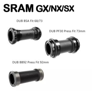 SRAM DUB BSA PF30 BB92 Bottom Bracket Mountain Bike Bicycle BB BSA For Sram GX NX SX Crankset 68/73mm 89.5/92mm DUB Central Movemnt Axis