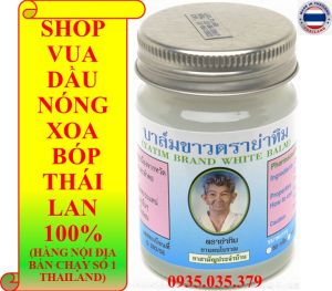 Dầu cù là nóng Yatim Brand G283/58 - Đau nhức tay chân toàn thân đau nhức xương khớp - 50gram - Chính hãng Thailand