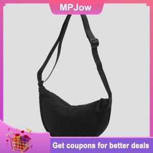 【MPJow】 Crossbody Bag Nylon Dumpling Bag Shoulder Bag Trendy And Versatile Crossbody Bag