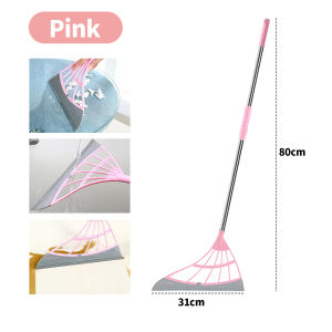 Magic Wiper Broom Wipe Squeeze Mop for Wash Floor Clean Tools Windows Scraper Pet Hair Non-Stick Sweeping Kitchen Multifunctional Household Home Glass Scraper