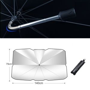 Ô Che Nắng Kính Lái Ô Tô bản nâng cấp tay cầm bẻ cong phù hợp với mọi loại xe