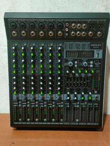 Mixer Audio Ashleys Profesional MDX6 6 Channel Universal Plug - Hitam