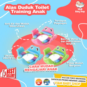 V&M Baby Shop 020 | Portable Baby Potty Seat Ring / Alas Duduk Toilet Training Anak / Perlengkapan Mandi Bayi