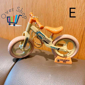 OVER SHOP Sliding Bicycle Couple Ornament Keychain Ornaments