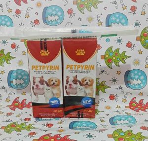 PETSMED PETPYRIN (Antipyretic Analgesis Anti-Inflammatory) | 60mL for Dogs and Cats