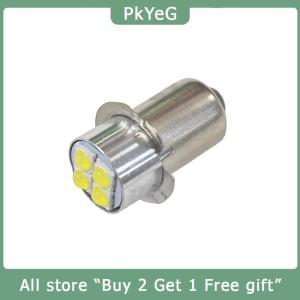 [COD] PkYeG KITCHEN P13.5s High Brightness LED Bulb Indicator Lamp 10-60V 4W White Miniature Light Replace For Torch Flashlight Bicyle Work Lamp