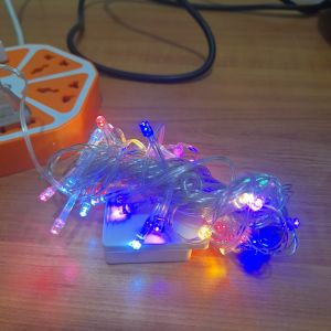 Lampu Tumblr LED Multicolor 7m dengan Plug Tipe C untuk Dekorasi Lebaran dan Natal