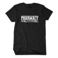 Kaos Distro Premium PHARMACY - Baju Tulisan Kata Kata Profesi Farmasi Unisex Dewasa. 