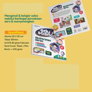 Eksperimen Seru Pertamaku eduscience eksperimen keren buku anak