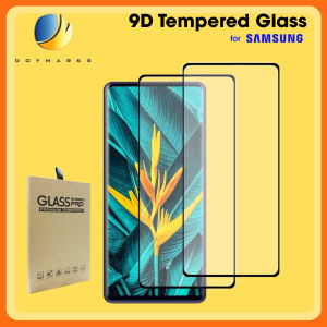 Samsung A56 A55 A54 A53 A52S A52 A51 A50s A50 5G 9D Full Tempered Glass Clear Full Cover Adhesive 9H Edge to Edge Anti-Scratch Protective Shatterproof HD Anti-Fingerprint Oleophobic Coating Screen Protector