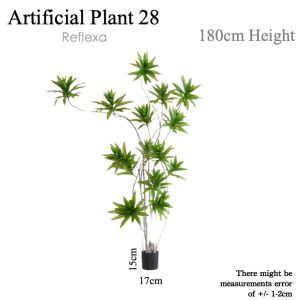 ⭐REFLEXA⭐ Artificial Plant Decor Tree Indoor Plant Decoration Plant Home Decor Office Plant Lobby Plant Decoration Artificial Greenery Indoor Tree Artificial Plant Decoration Indoor Plant Decor for Home Office Hotel Lobby Interior Decoration