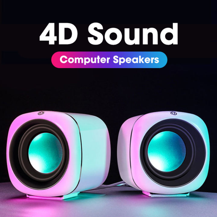 【philippines Ready Stock】computer Wired Speaker Pc Mini Usb Multimedia