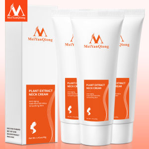 MeiYanQiong 3PCS สารสกัดจากพืช ครีมบำรุงลำคอ ครีมบำรุงผิว ลดเรือนริ้วรอย กระจ่างใส ยกกระชับผิวหย่อนคล้อย Plant Extract Hydrating Neck Cream 40กรัม