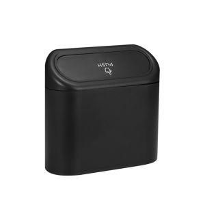 【Fast Shipping】 Car Trash Can with Lid Hanging Rubbish Bin Garbage Container Basket Dump Case Dustbin Auto Accessories Interior Car-Door-Trash-Bin