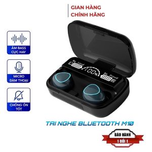 Tai Nghe Bluetooth M10 Phiên Bản Pro Nâng Cấp Pin Trâu Nút Cảm Ứng Tự Động Kết Nối Chống Nước Chống Ồn - BẢO HÀNH 1 ĐỔI 1 từ MƯỜNG THANH ROYAL