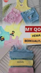 PROMO 6PCS Kaos Dalam Anak Gambar Kartun Lucu/Singlet Bayi Karakter/Pakaian Dalam Anak Terbaik