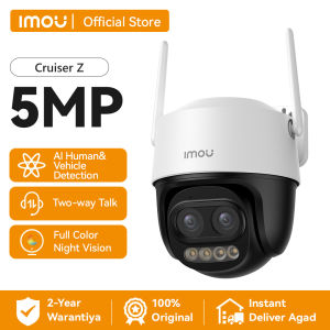 IMOU Cruiser Z 5MP WiFi Mixed Zoom Camera Home Outdoor CCTV Camera Weatherproof Two-way Audio