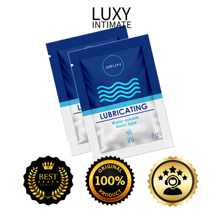 100% ORIGINAL JIRUN Lubricant 8g Lubricating Gel Water Soluble Lubricant  Transparent Non-Grease Sex Massage Oil