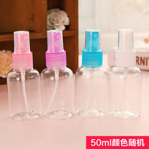 Portable hydrating fine mist spray bottle cartoon design transparent cosmetic spray bottle 30/50/100ml bottle