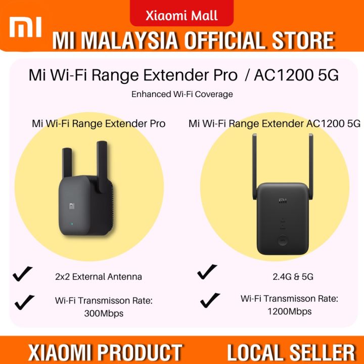 Mi WiFi Range Extender AC1200 5G / Extender Pro Version R03 Booster ...