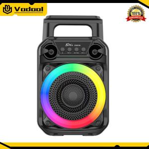 Wireless Speaker Subwoofer Karaoke Speaker with Microphone Outdoor Speaker Suitable for Home Theater Outdoor Dance Party