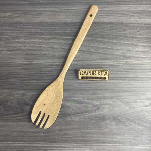 Sutil / Spatula Bahan Kayu Mahoni Model Pingul (ecer)
