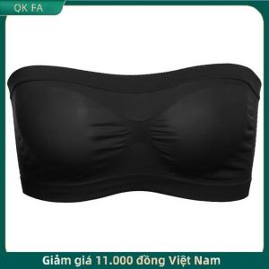 QK FA ✨ Phụ nữ ống Top đồ lót strapless thoáng khí liền mạch Stretch Áo ngực vô hình
