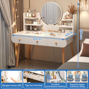 Meja Rias Modern Meja Rias Dengan Cermin Meja Rias Aesthetic Meja Rias Putih Meja Rias Minimalis