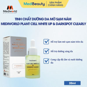 Tinh chất hỗ trợ dưỡng sáng da mờ sạm nám Mediworld Plant Cell White Up & Darkspot Clearly