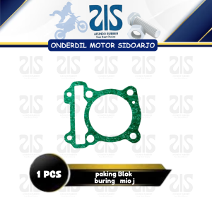 PAKING BLOK BURING YAMAHA MIO-J/BB YAMAHA MIO J/ PERPAK GASKET BAWAH peking gasket motor