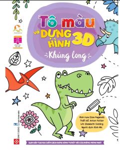 Sách -Tô màu và dựng hình 3D