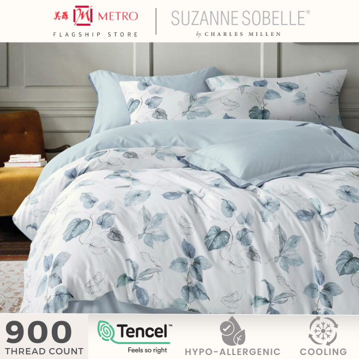 Suzanne Sobelle® by Charles Millen 900TC 100% TENCEL™ Fitted Sheet Set ...