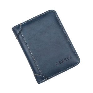 New cross-border fashion mens short wallet vintage wallet multi-card slot direct supply from foreign trade manufacturer card holder