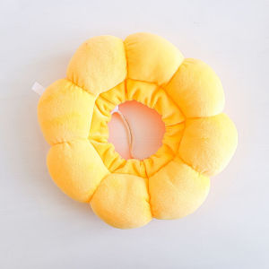 【FREE SHIPPING】Pet Elizabeth Collar Surgery Anti-Lick Wound Healing Sunflower Adjustable Cat Protective Neck Cone Recovery E-Collar
