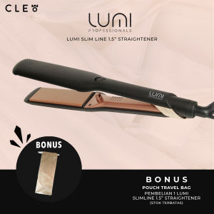Lumi Catok 1.5 Inch - BARU - Garansi 1 Tahun - Catok Rambut
