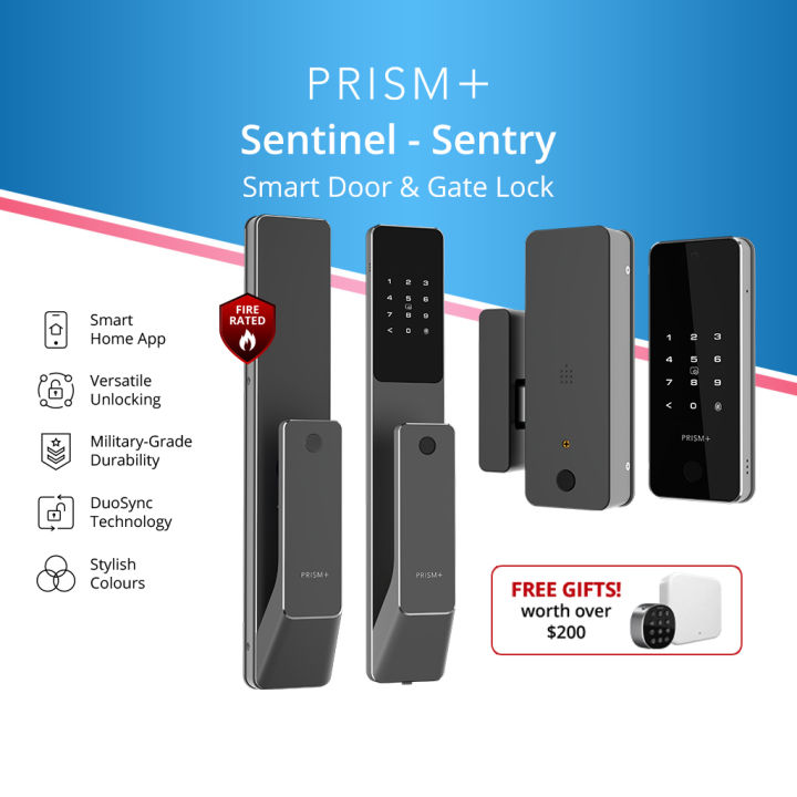 [HDB Sync Bundle] PRISM+ Sentinel & Sentry Bundles | Smart Door & Gate ...